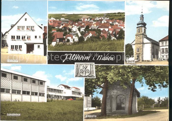 Altheim Wallduern Kirche Schulhaus Kapelle Rathaus