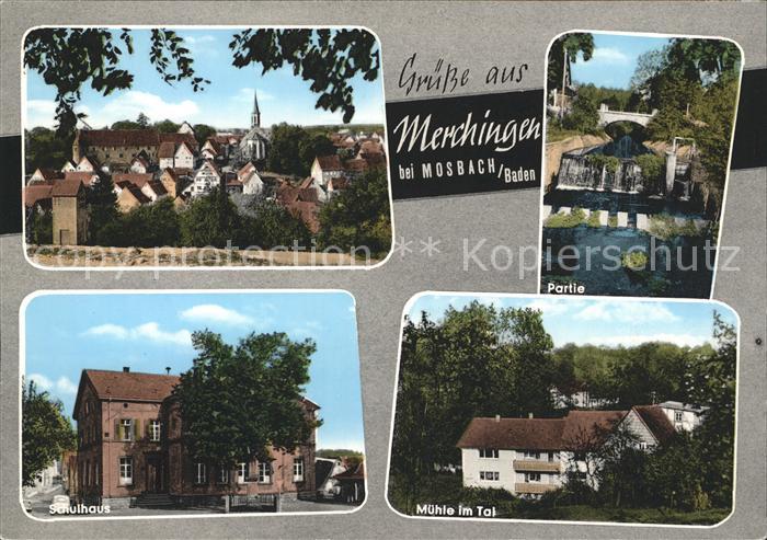 Merchingen Schulhaus Muehle