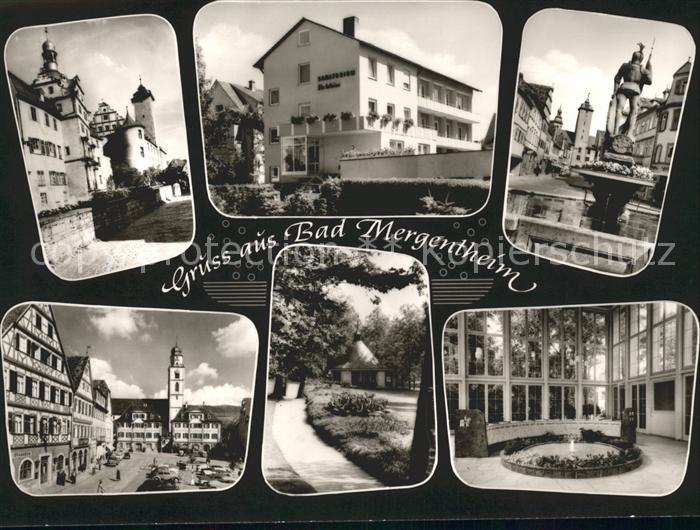 Bad Mergentheim alte Burg Satue