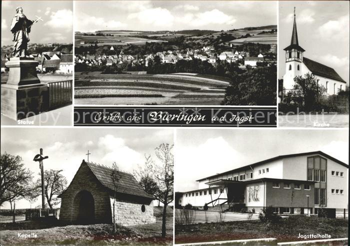 Bieringen Jagst Jagsttalhalle Statue Kapelle Kirche