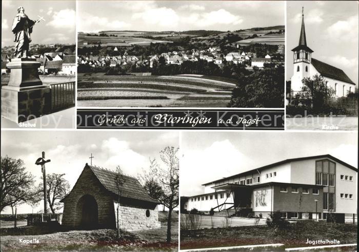 Bieringen Jagst Jagsttalhalle Kapelle Statue Kirche
