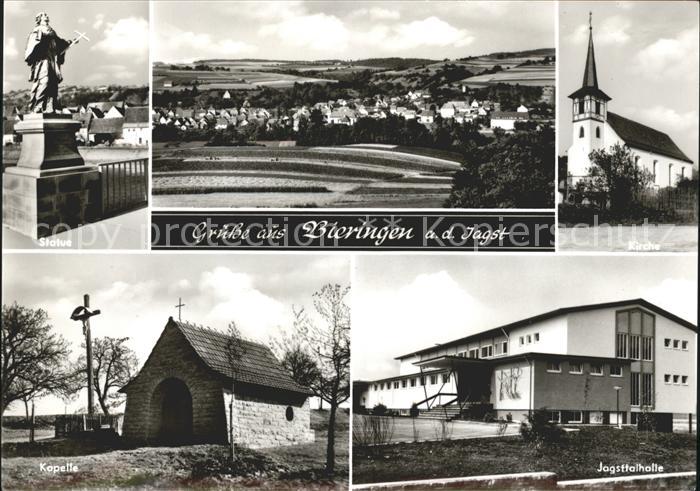 Bieringen Jagst Jagsttalhalle Kirche Statue Kapelle