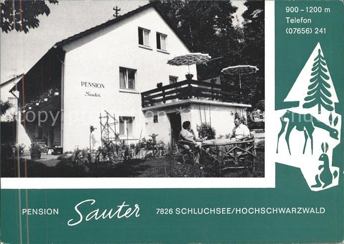 Schluchsee Pension Sauter