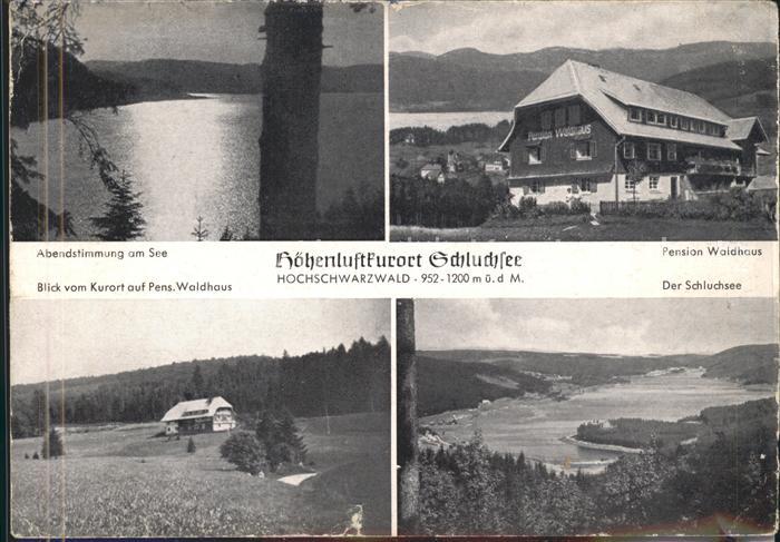 Schluchsee Pension Waldhaus