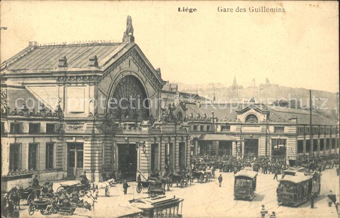 Liege Luettich Gare des Guillemins Strassenbahn