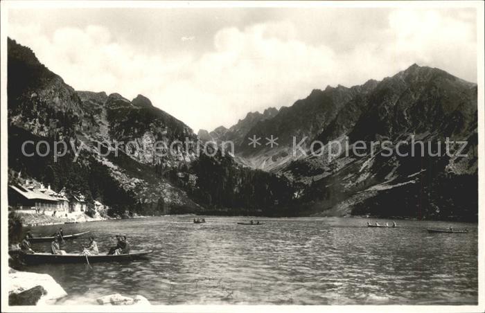 Vysoke Tatry Bergsee Hohe-Tatra