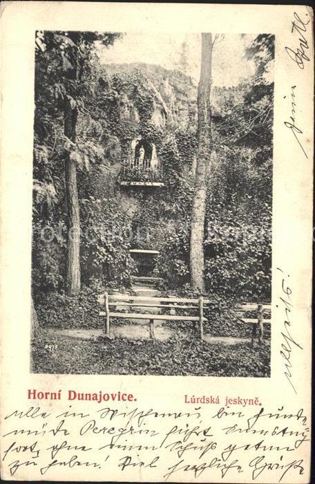 Tschechische Republik Horni Dunajovice Madonne