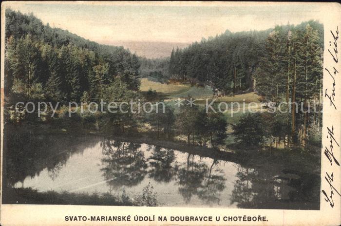 Tschechische Republik Waldsee