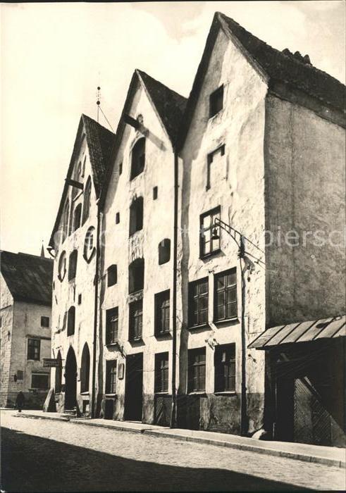 Tallinn Haeuser 3 Schwestern