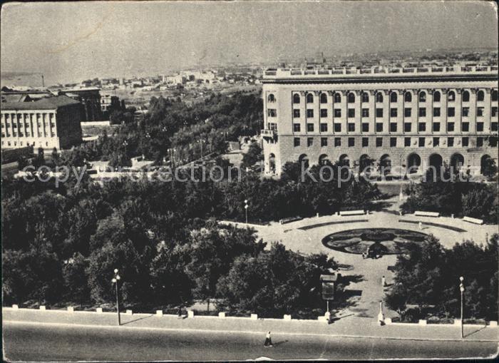 Stalingrad Gebäuder Park