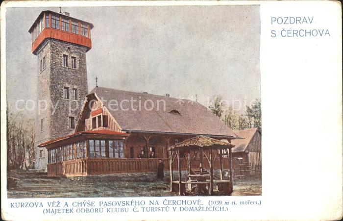 Cerchov Chodenschloss Kreis Pilzen