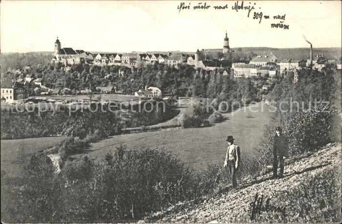 Tschechische Republik Stadtpanorama und Namenliste