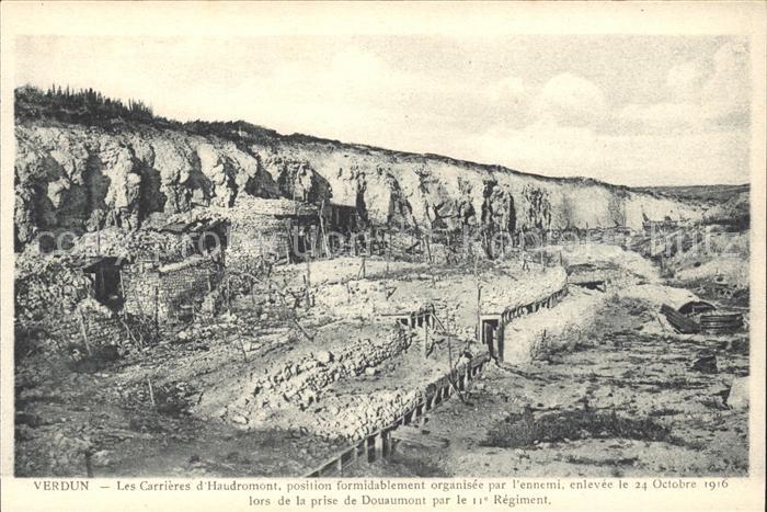 Verdun Meuse Carrieres d_Haudromont