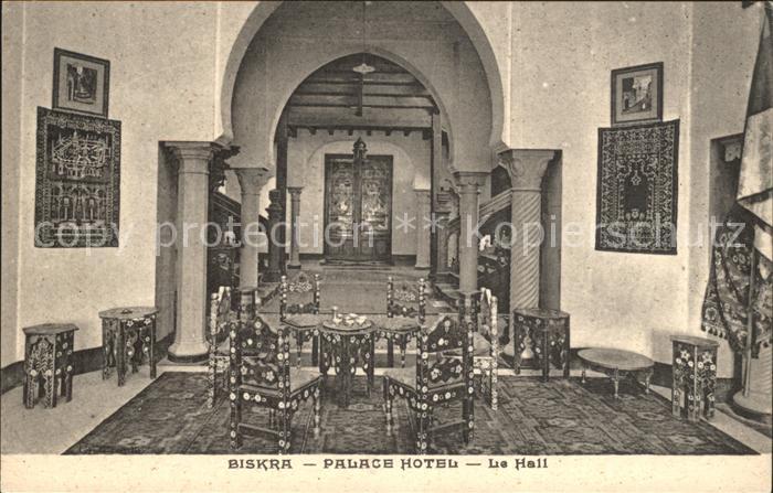 Biskra Palace Hotel Le Hall