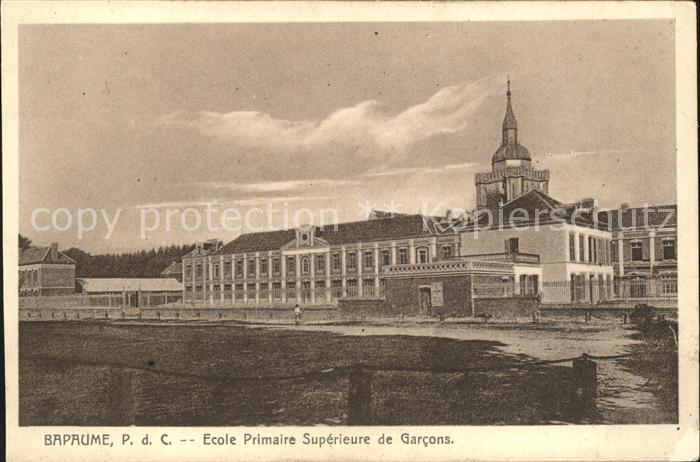 Bapaume Ecole Primaire Garcons