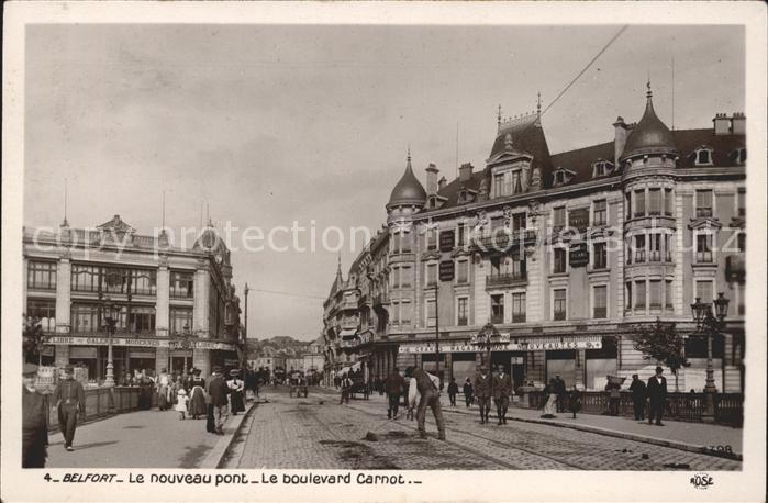 Belfort Alsace Boulevard Carnot