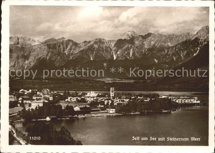 Zell See See mit Steinernem Meer
