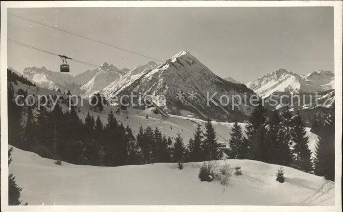 Seilbahn Nebelhornbahn Oberstdorf Himmelschroffe