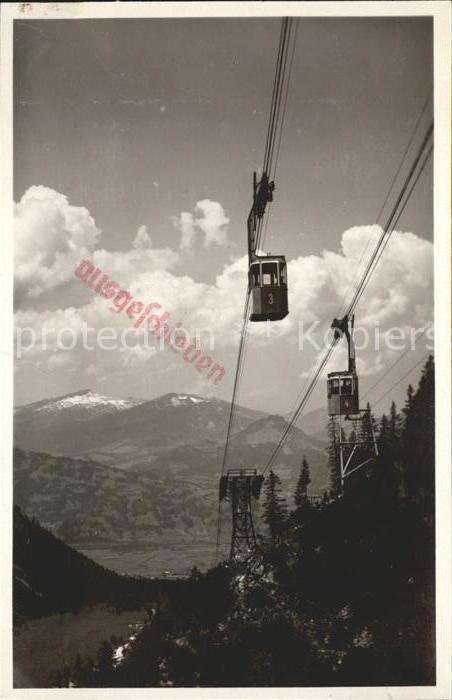 Seilbahn Nebelhornbahn Oberstdorf Hohen-Ilfen Go
