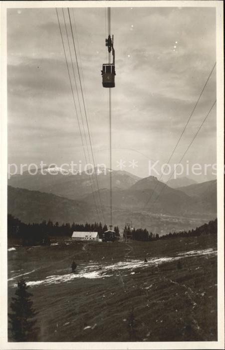 Seilbahn Nebelhornbahn Oberstdorf Gasthaus Seealpe Hohen-Ilfen