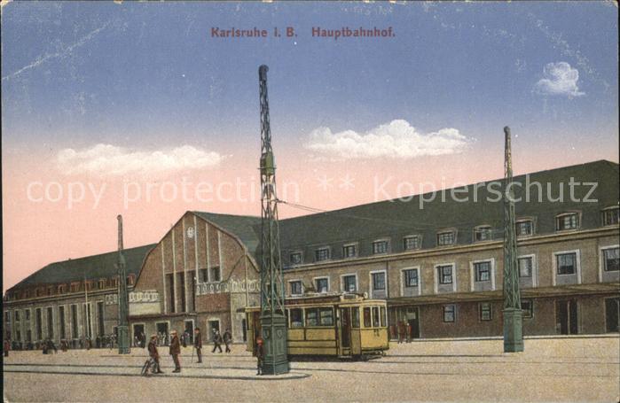 Strassenbahn Karlsruhe Hauptbahnhof