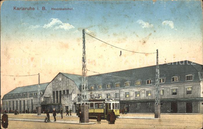 Strassenbahn Karlsruhe Hauptbahnhof