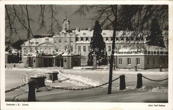 Foto Kellner Rolf Nr. 8317 Karlsruhe Schloss