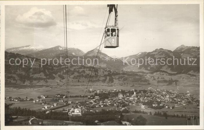 Seilbahn Nebelhornbahn Oberstdorf Hohen-Ifen Got