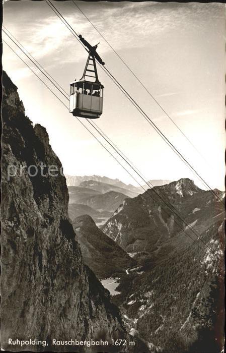 Seilbahn Ruhpolding Rauschbergbahn