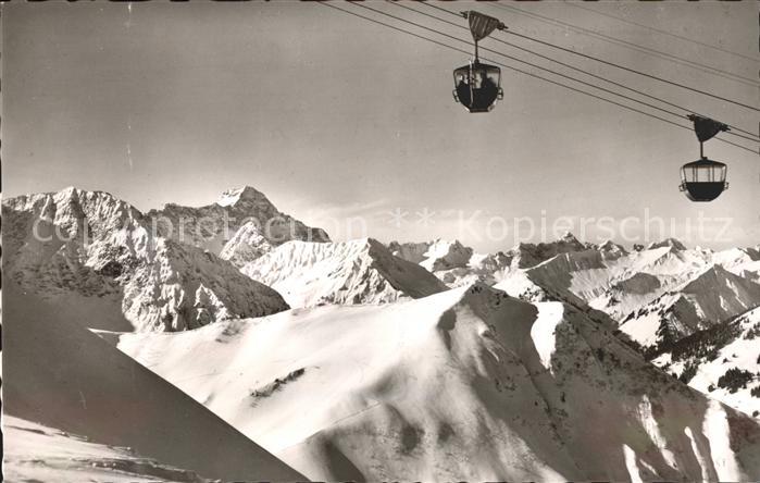 Seilbahn Kanzelwandbahn-Bergstation Riezlern Kle