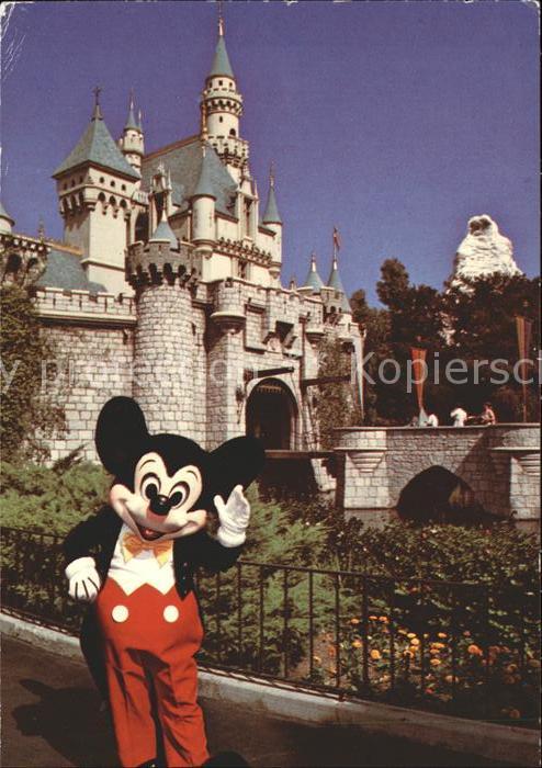 Disneyland California Mickey Mouse Sleeping Beauty Castle