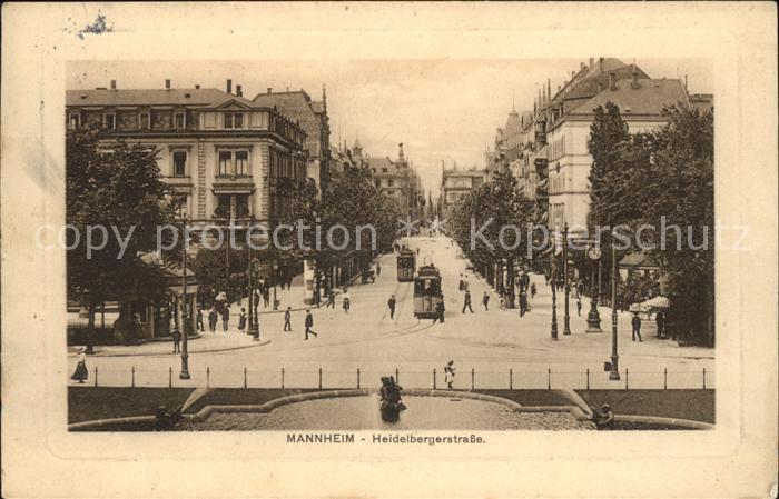 Strassenbahn Mannheim Heidelbergerstrasse