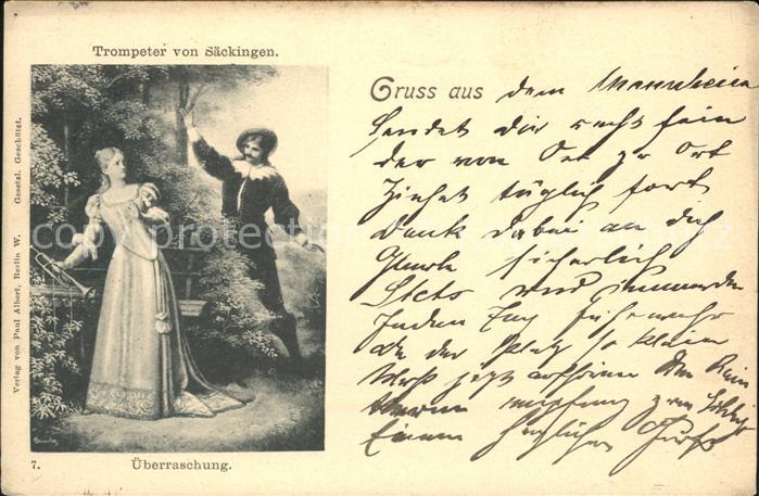 Trompeter Scheffel ueberraschung