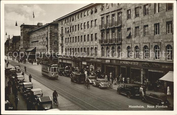 Strassenbahn Mannheim Neue Planken