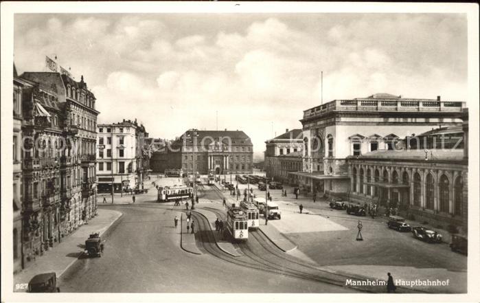 Strassenbahn Mannheim Hauptbahnhof