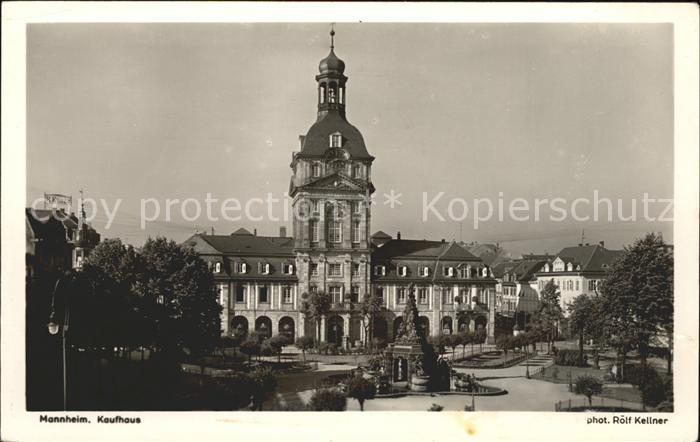 Foto Kellner Rolf Nr. 2572 Mannheim Kaufhaus
