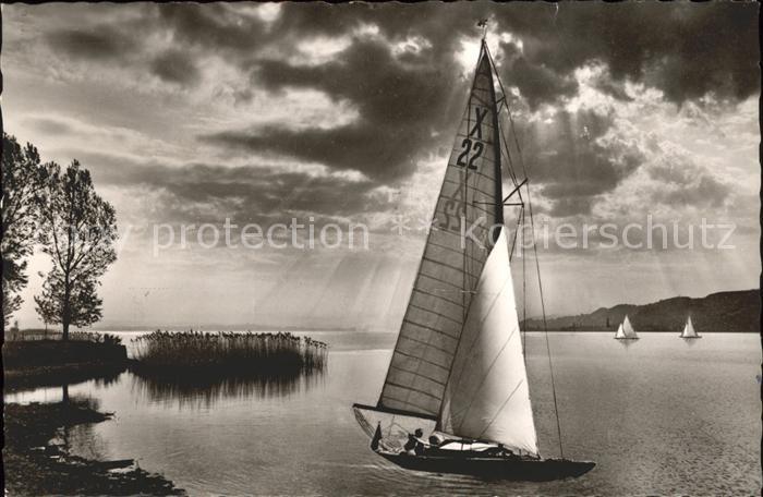 Segelboote Untersee