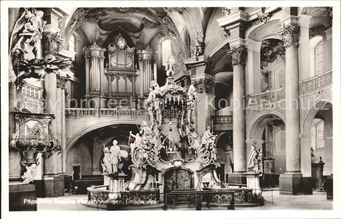 Kirchenorgel Päpstliche Basilika Vierzehnheiligen Gn