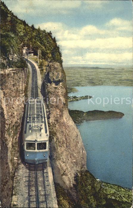 Zahnradbahn Arth-Rigi-Bahn Kräbelwand Zugersee