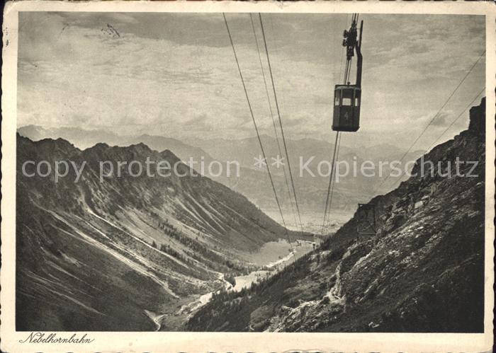 Seilbahn Nebelhornbahn