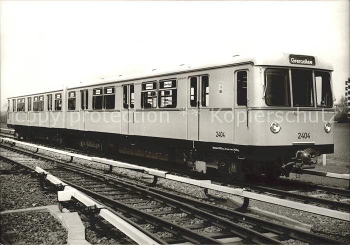 U-Bahn Subway Underground Typ DL 70 Berlin