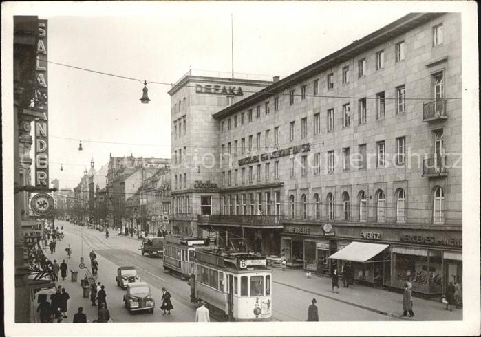 Strassenbahn Heidelbergerstrasse Planken Mannheim