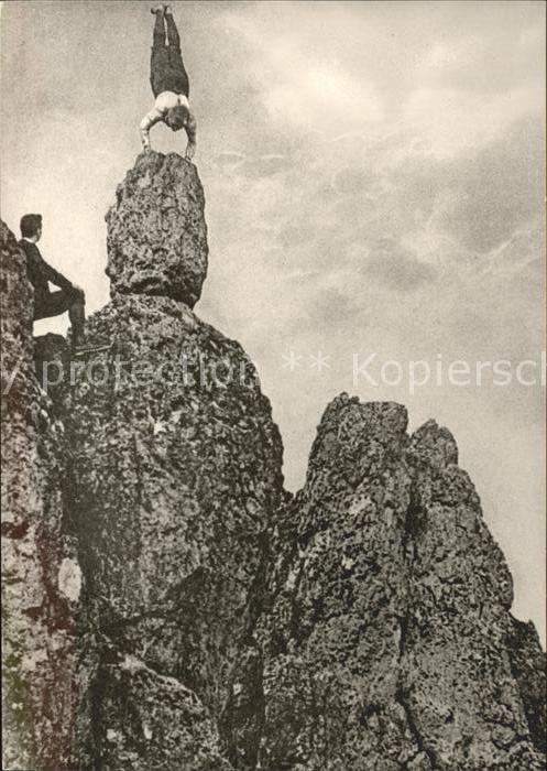 Bergsteigen Klettern Spies Fränkische Schweiz Artist