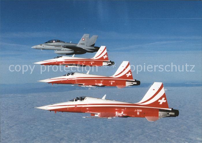 Luftwaffe Kampfflugzeug F/A-18D Hornet Tiger-Raumschutzjaegern F-5E Patrouille S