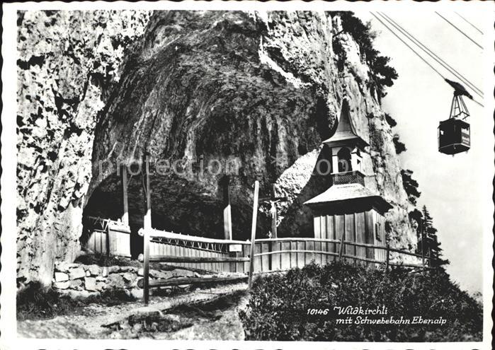 Seilbahn Ebenalp Wildkirchli