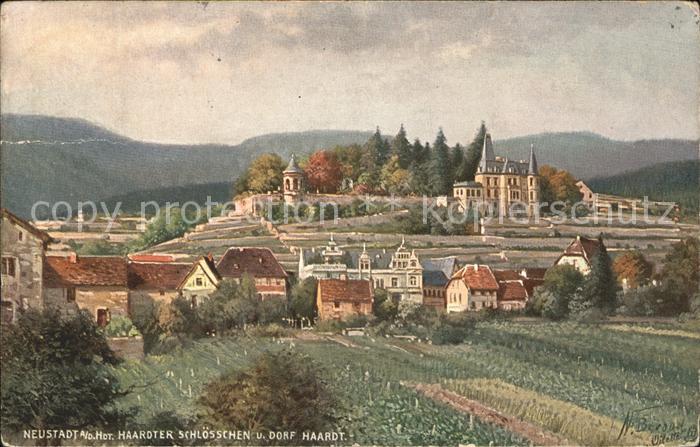 Verlag Tucks Oilette Nr. 779 Neustadt an der Hardt Haardter Schl