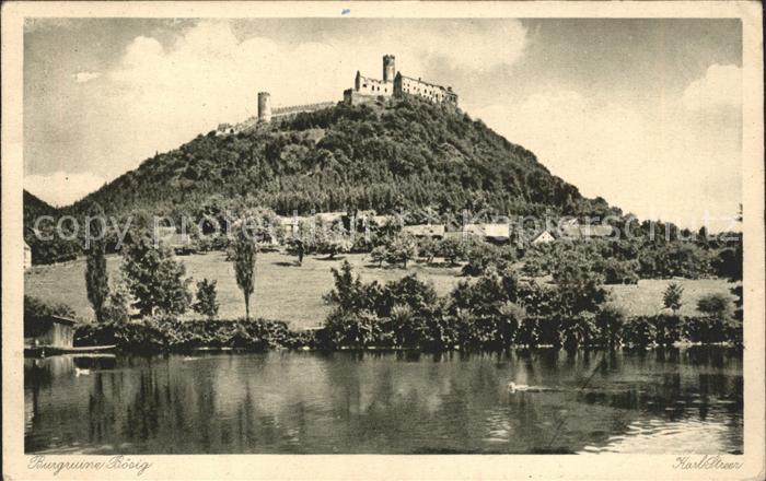 Bezdez Velky Bezdez Burgruine Boesig