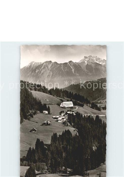 Riezlern Kleinwalsertal Vorarlberg Hochgebirgsklinik Kuranstalt