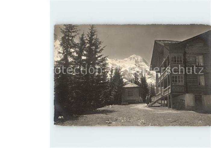 Lauterbrunnen BE Hotel Tschingelhorn Obersteinberg Breithorn