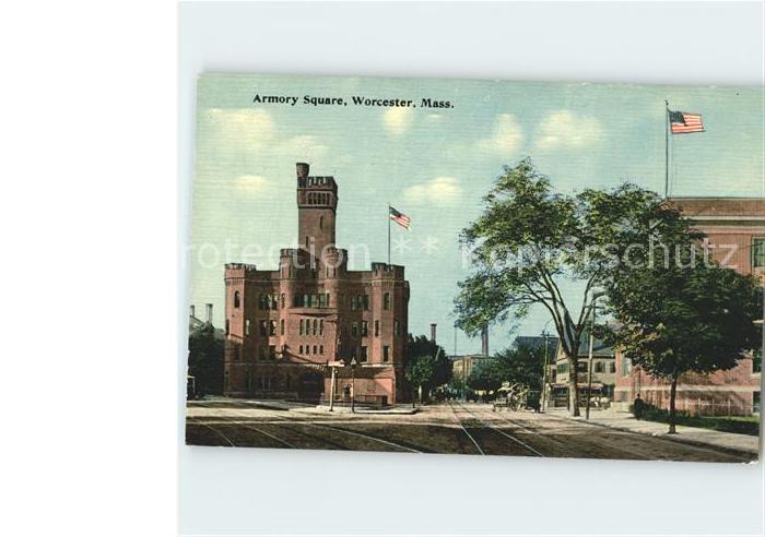 Worcester Massachusetts Armory Square
